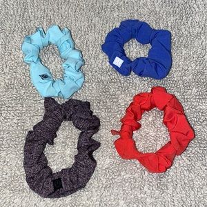 4 Lululemon Uplifting scrunchies